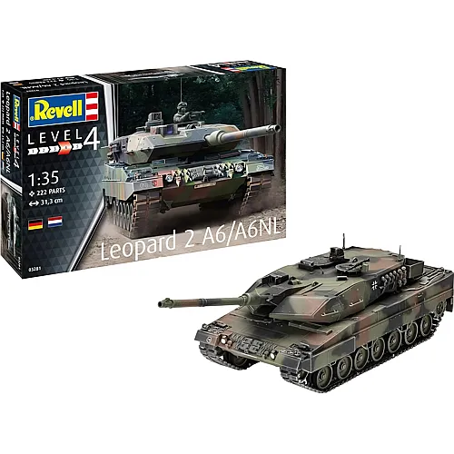 Revell Level 4 Leopard 2A6/A6NL