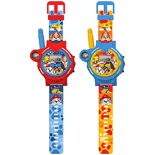 Kids Licensing Paw Patrol Walkie Talkie Set mit Uhren