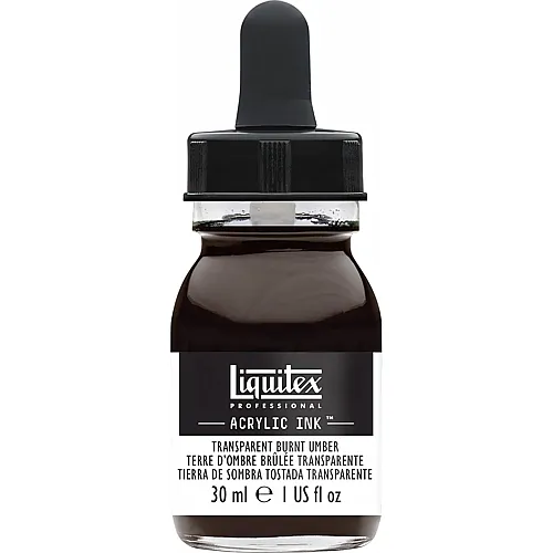 Liquitex Lqx Prof. Acrylic Ink 30ml Flasche Umbra Gebrannt Transparen