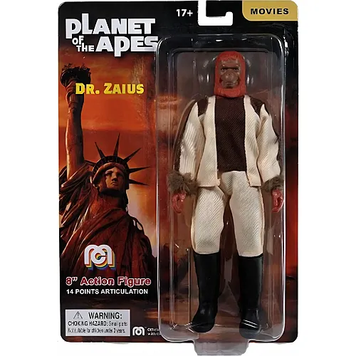 Mego Fig. 20cm Articulee LA Planete Des Singes Dr. Zaius (fr-en)