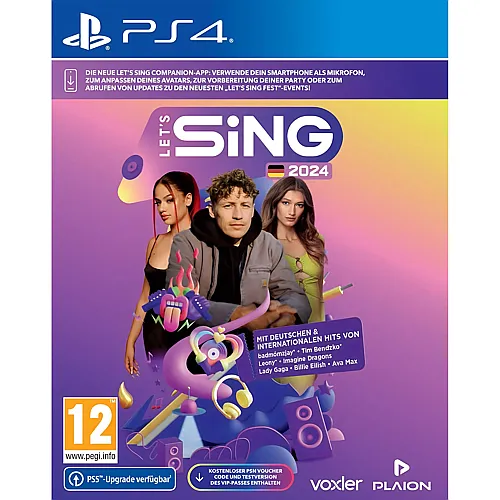 GAME Let's Sing 2024, PS4