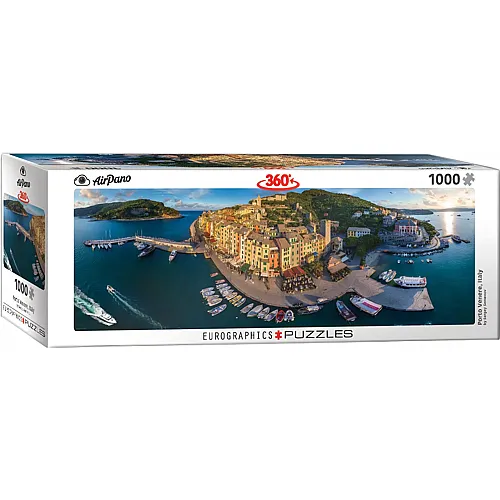 Eurographics Puzzle Panorama Porto Venere - 1000 Teile