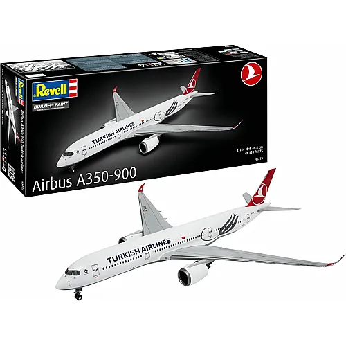 Revell Modellbausatz - Airbus A350-900 Turkish Airlines 1:144 - 120dlg.