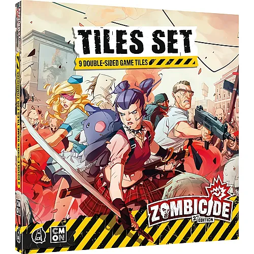 CMON Zombicide (saison 1) Set DE Dalles (mult)