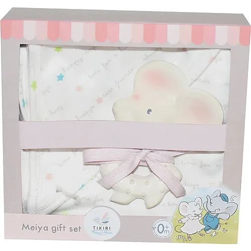 Tikiri Geschenkset Meiya mit Tuch & Beissring