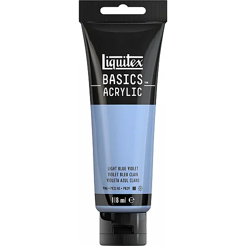 Liquitex Lqx Basics Acrylfarbe 118ml Tube Blauviolett Hell
