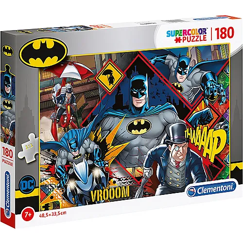 Clementoni Puzzle Supercolor Batman (180Teile)