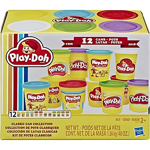 Play-Doh Classic Collection - 12 Teile