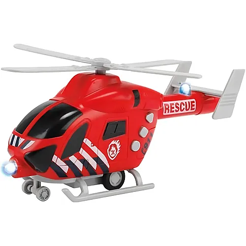 Toi-Toys Feuerwehrhubschrauber mit Licht und Ton