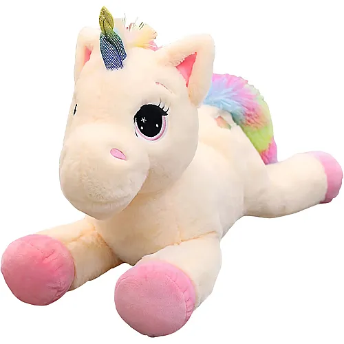 Einhorn Rosa/Beige 40cm