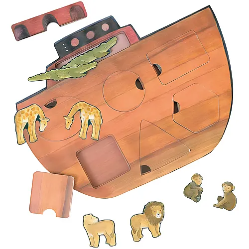 Egmont Schichtenpuzzle Arche Noah 30 X 20 X 3 Cm