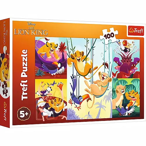 Mutiger König der Löwen - 100 Teile
