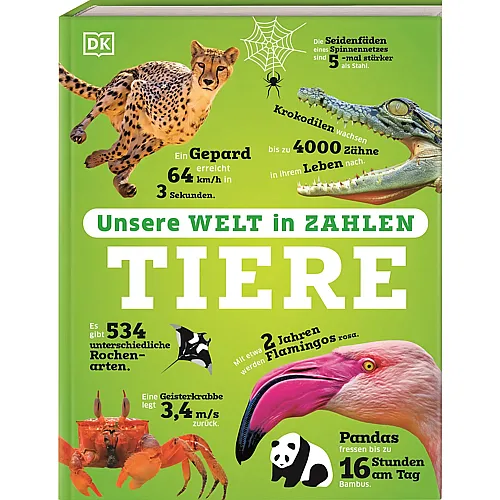 Dorling Kindersley Unsere Welt in Zahlen - Tiere