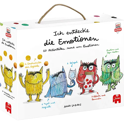 Jumbo Spiele Ich lerne entdecken Color Monster - Deutsch
