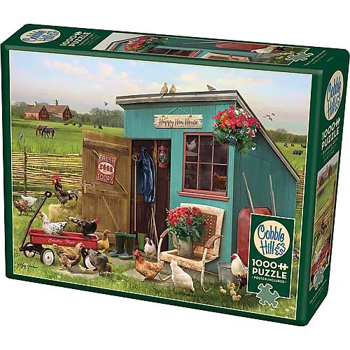 The Happy Hen House 1000Teile