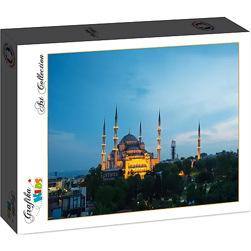 Grafika Puzzle Art Collection Grafika Kids Blue Mosque, Turkey - 12 Teile