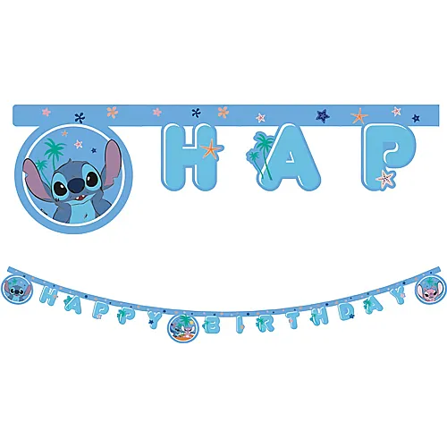 Procos Lilo & Stitch Girlande Stitch Happy Birthday