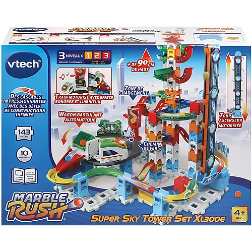 vtech Marble Rush Super Sky Tower Set XL300E - Fran�ais