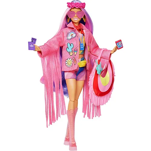 Barbie Extra Fly Puppe im rosa Festival-Look