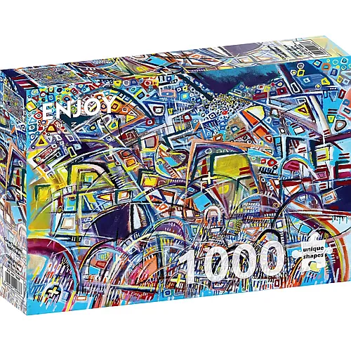 Enjoy Puzzle Curve Tensions - 1000 Teile