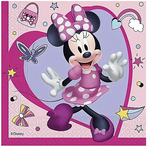Procos Minnie Mouse Party-Servietten - 20 Teile
