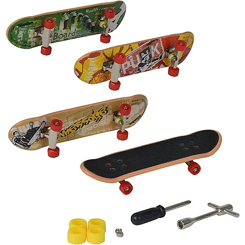 Simba Finger Skateboard 4er Set