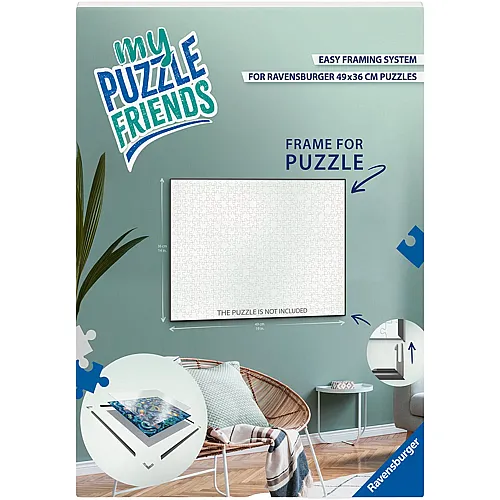 Ravensburger Puzzle-Rahmen weiss - 500 Teile