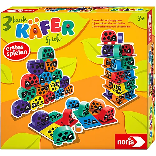 3 bunte K�ferspiele - 36 Teile