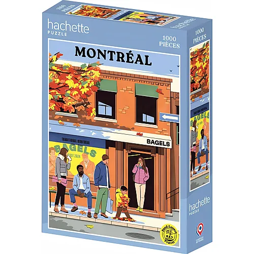 Hachette Puzzle Montr�al - 1000 Teile