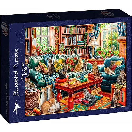 Bluebird Puzzle Puzzle 1000 Teile Cosy Lounge