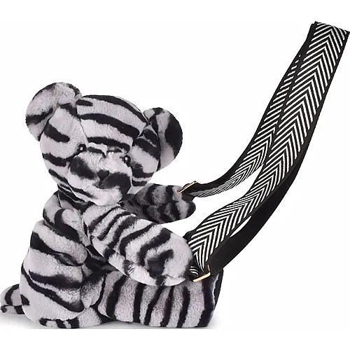 Doudou et Compagnie Umh�ngetasche Zebrastreifen-B�r - 30 cm