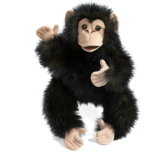 Folkmanis Handpuppe Baby Schimpanse - 40 cm