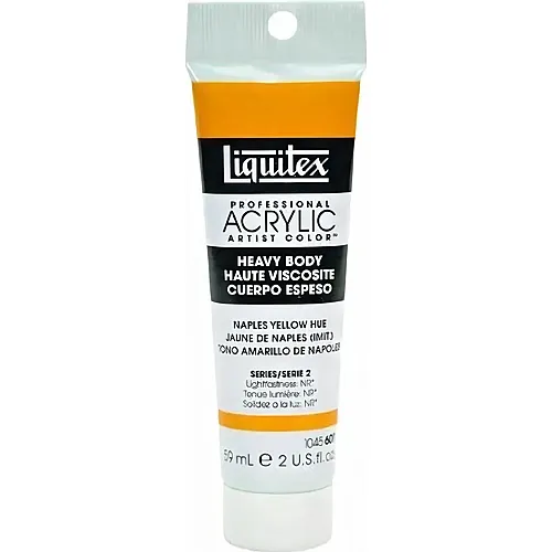 Liquitex Lqx Prof. Heavy Body Acrylfarbe 59ml Tube Neapelgelfb Imit.