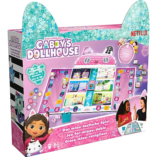 Spin Master Gabby's D. Miautastisches Spiel Gabby's Dollhouse