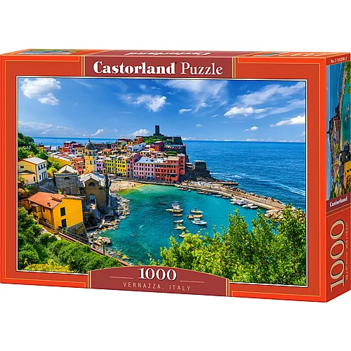 Castorland Puzzle Vernazza, Italien - 1000 Teile