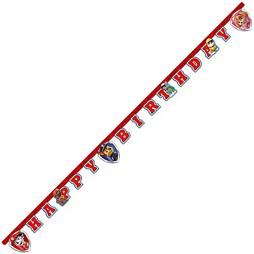 Procos Paw Patrol - Ready For Action - 1 Happy Birthday Banner