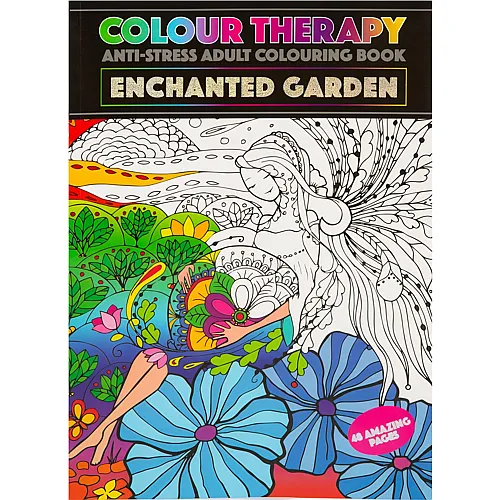 PMS Malbuch Enchanted Garden Anti-Stress, A4, 48 Seiten