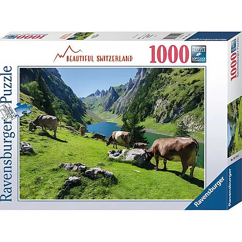 Ravensburger Puzzle Beautiful Switzerland Flensee (1000Teile)