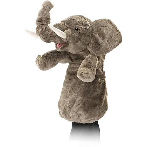 Folkmanis Stage Puppet Handpuppe Elefant