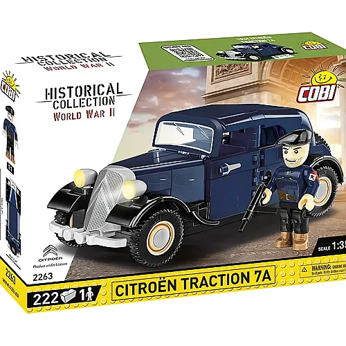 COBI Historical Collection 1934 Citroen Traction 7A (2263)