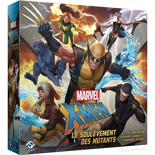 Fantasy Flight Games X-men LE Soulevement Des Mutants (FR)