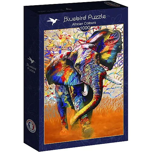 Bluebird Puzzle African Colours - 1000 Teile