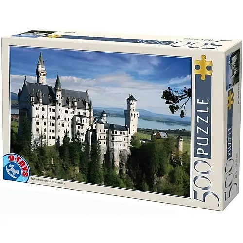 Deutschland: Schloss Neuschwanstein 500Teile