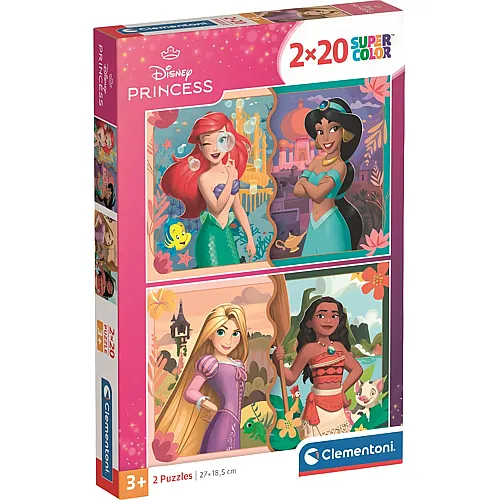 Clementoni 2 Puzzles - Disney Princess