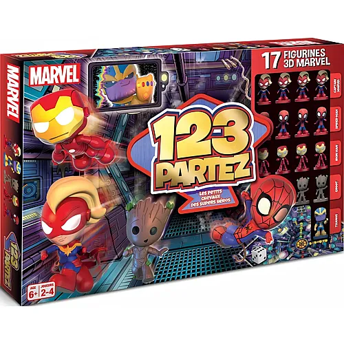 Cartamundi Avengers 123 Partez - Fran�ais