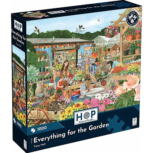 HOP - House of Puzzles Everything for the Garden - 1000 Teile