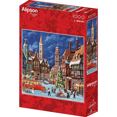 Alipson Puzzle Der Markt (1000Teile)