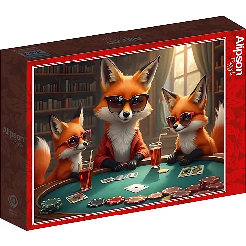 Alipson Puzzle Der Bluff der F�chse (500Teile)