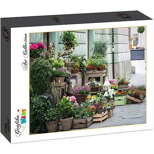 Grafika Puzzle Art Collection Grafika Kids Der Blumenladen - 12 Teile