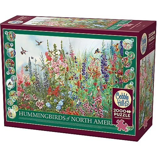 Cobble Hill Puzzle Hummingbirds of North America - 2000 Teile